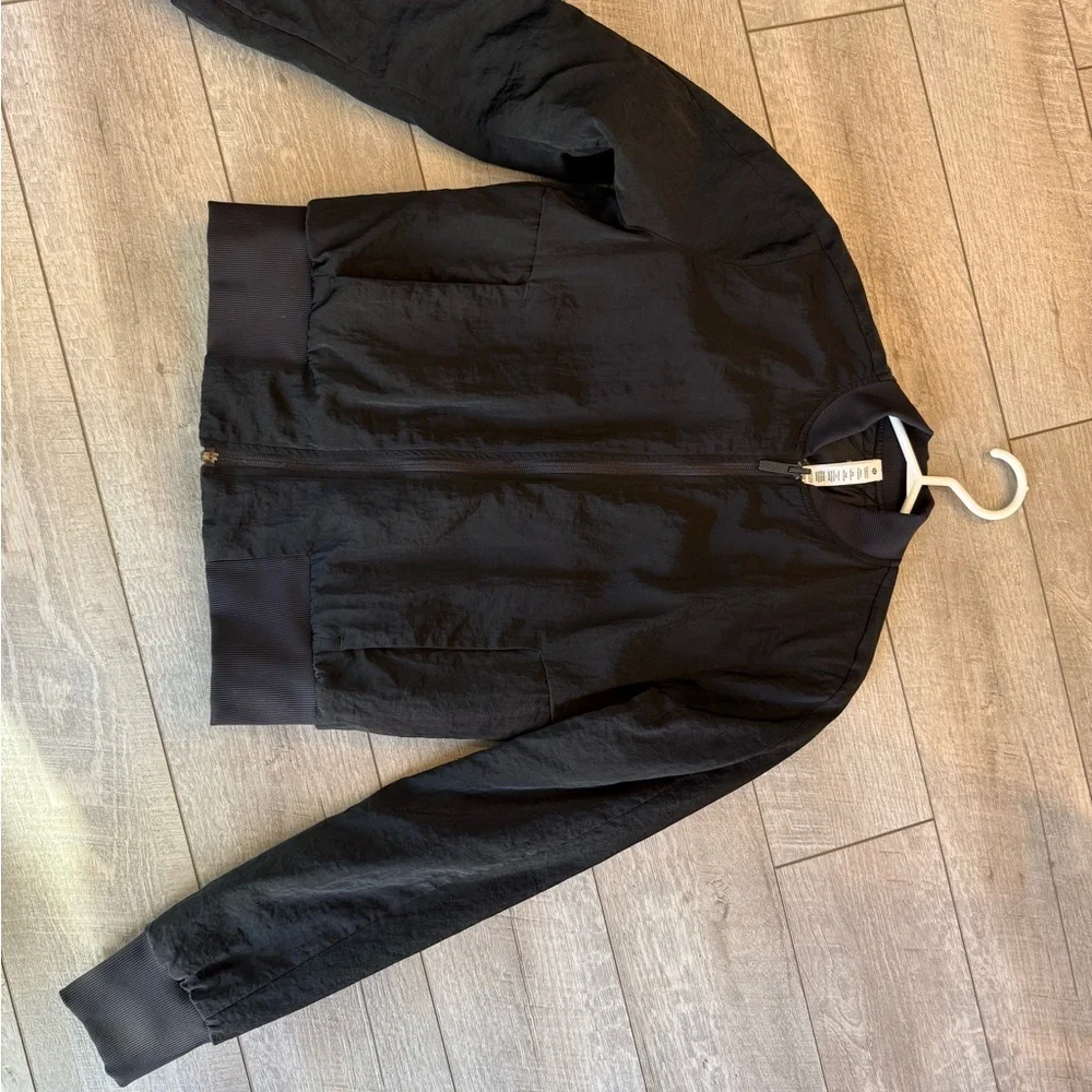 lululemon athletica Black Bomber Jacket - Picture 2 of 5